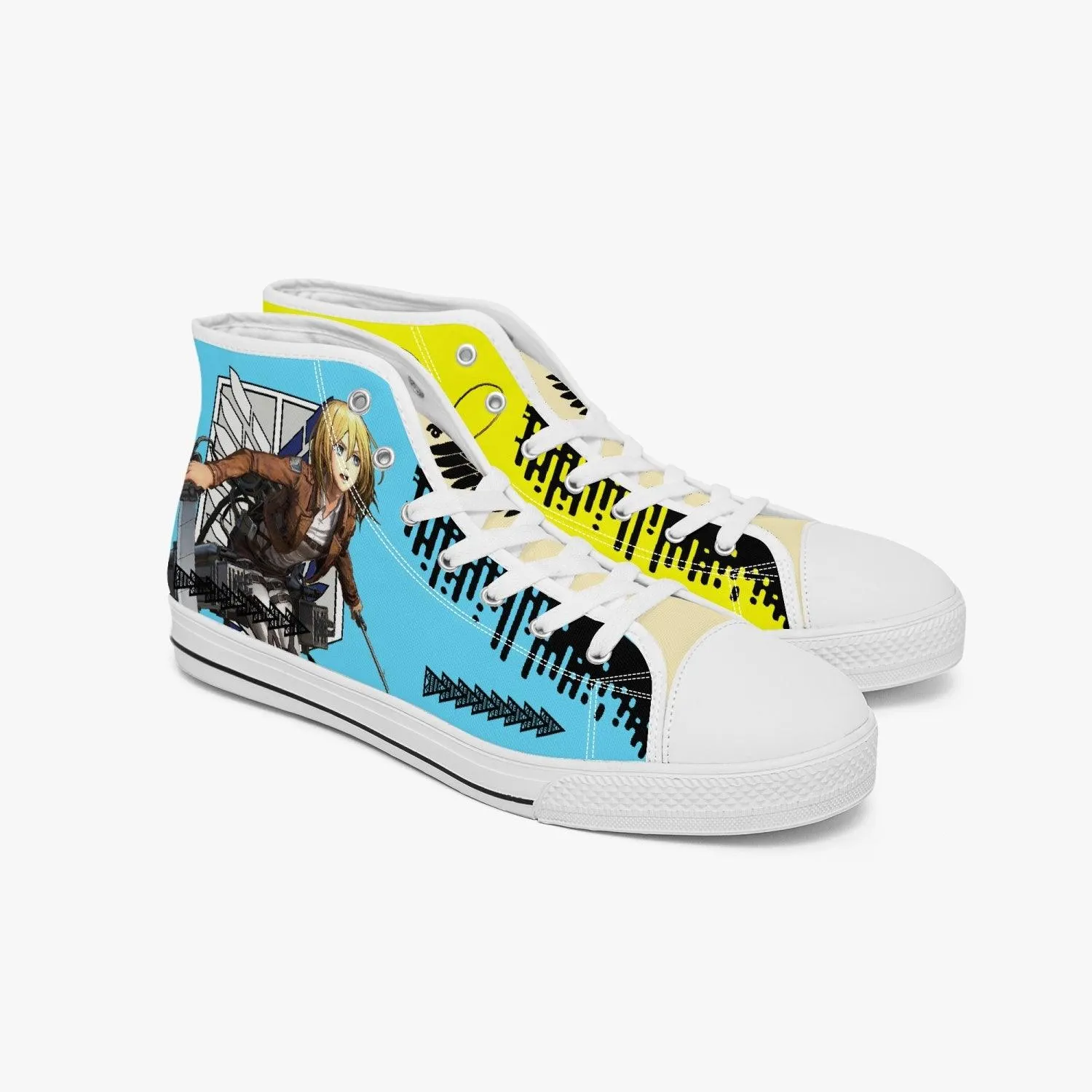 Attack On Titan Historia Reiss A-Star Mid Anime Shoes