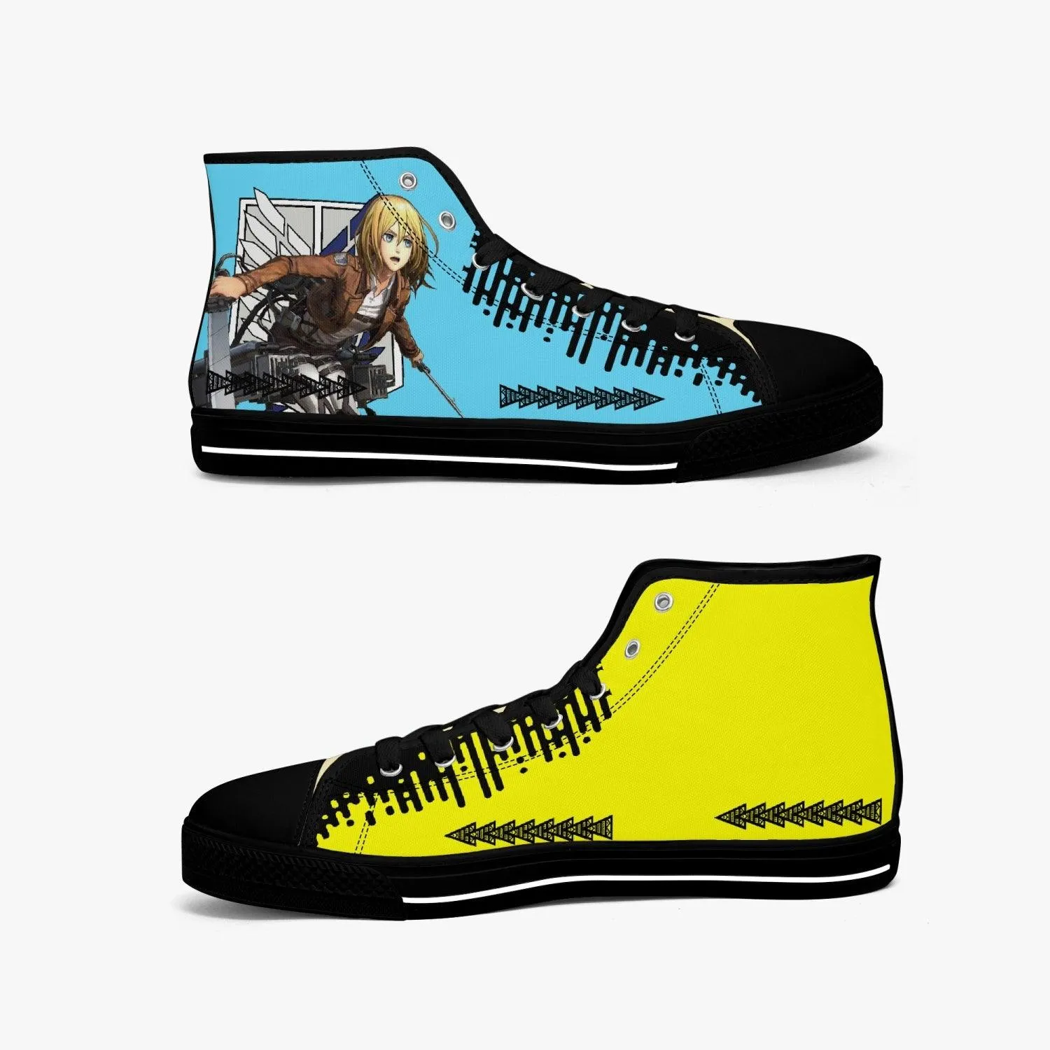 Attack On Titan Historia Reiss A-Star Mid Anime Shoes