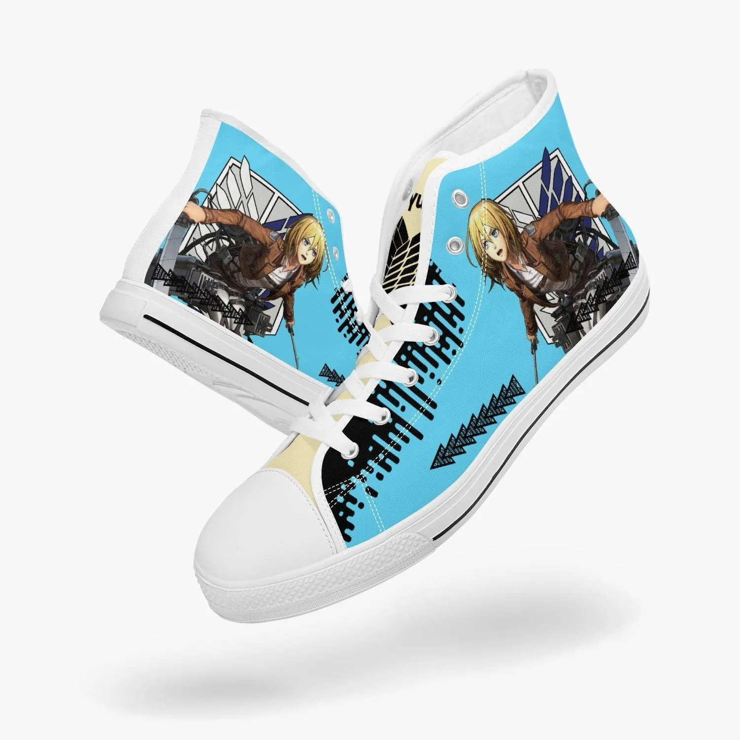 Attack On Titan Historia Reiss A-Star Mid Anime Shoes