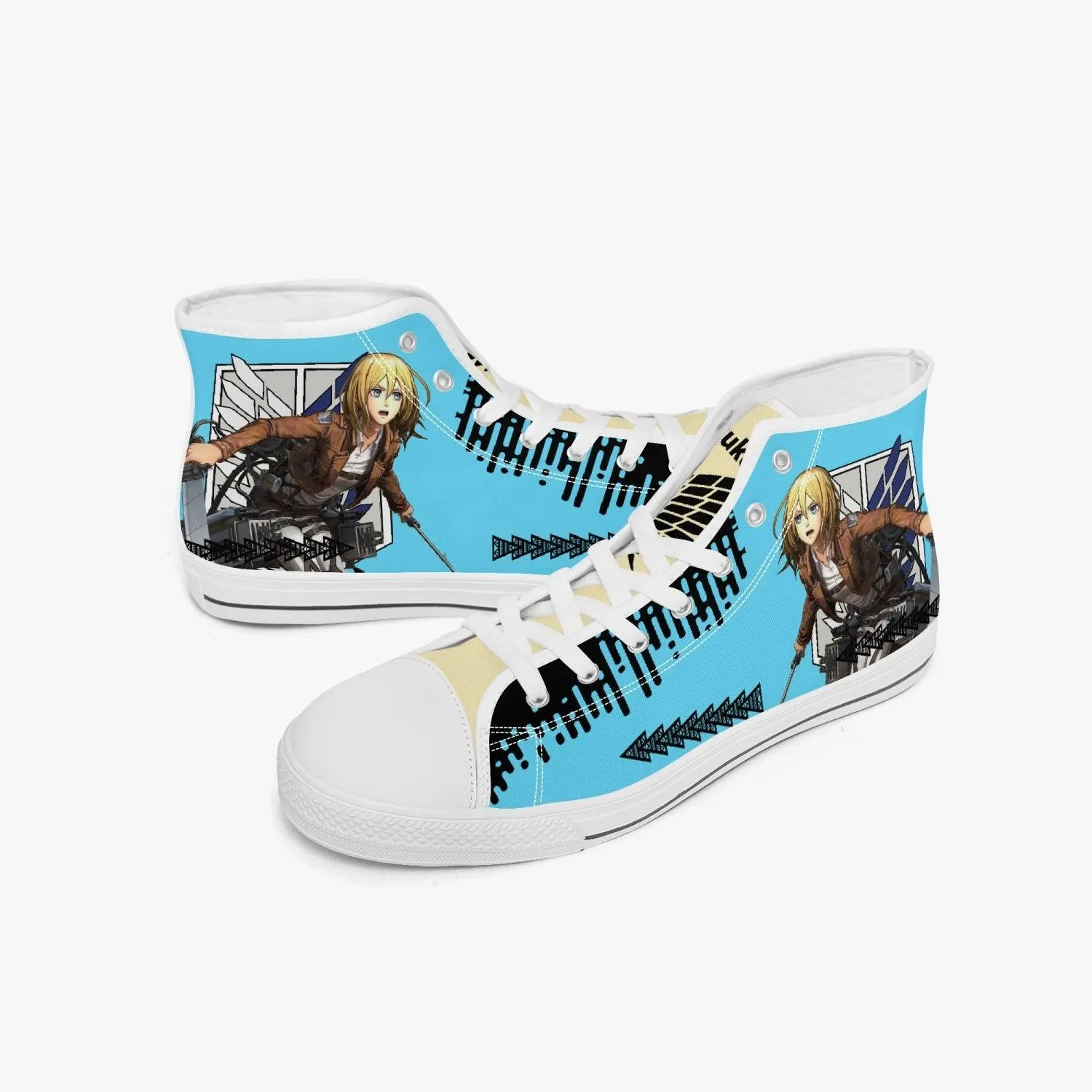 Attack On Titan Historia Reiss A-Star Mid Anime Shoes
