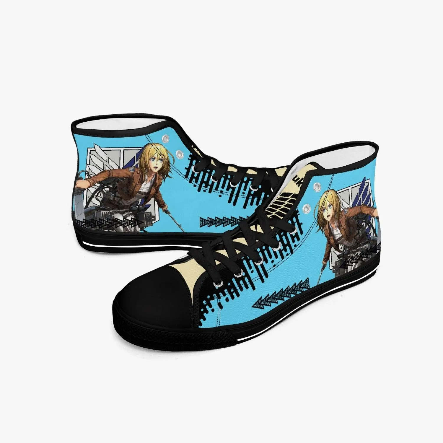 Attack On Titan Historia Reiss A-Star Mid Anime Shoes