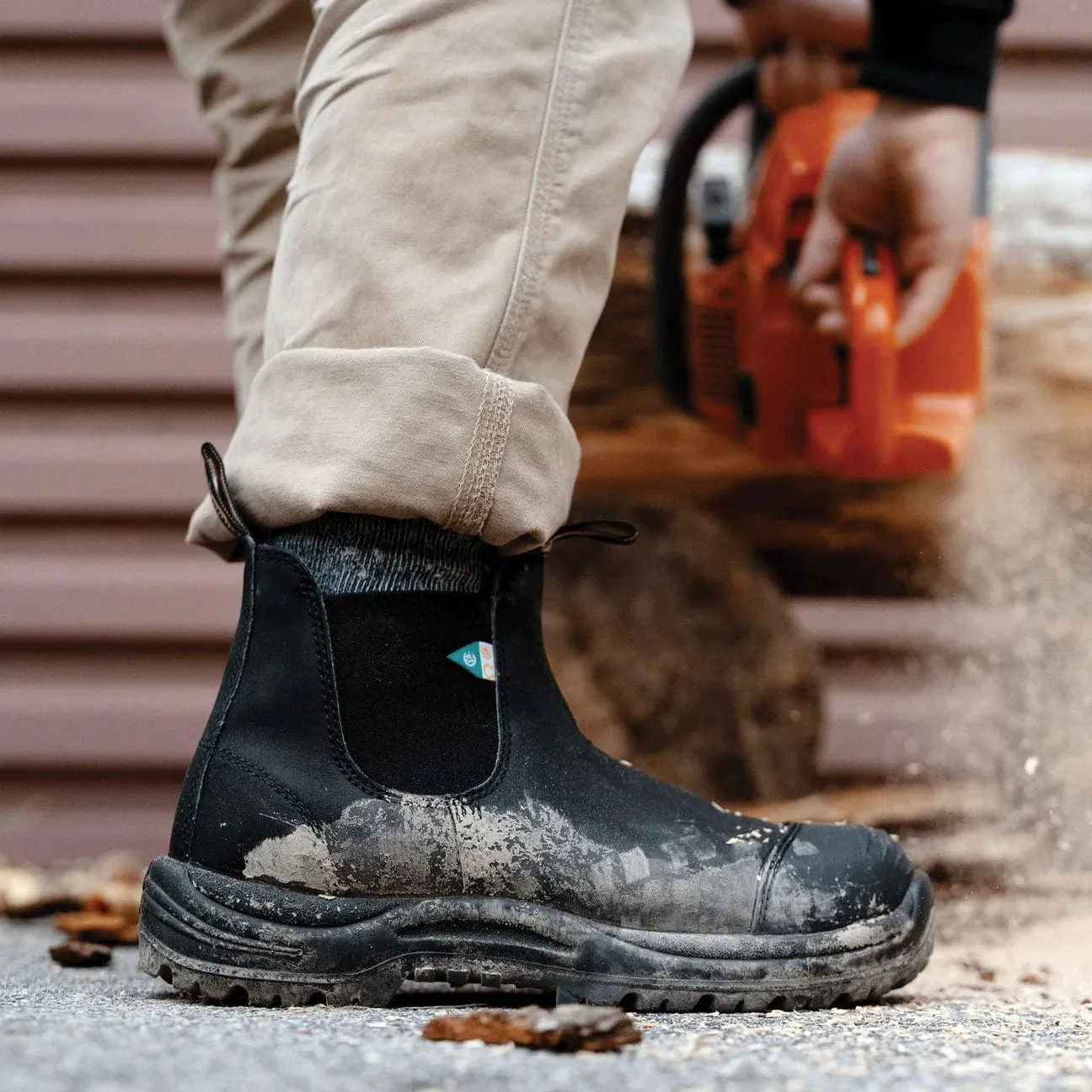 Blundstone Steel Toe Boots 168- Black