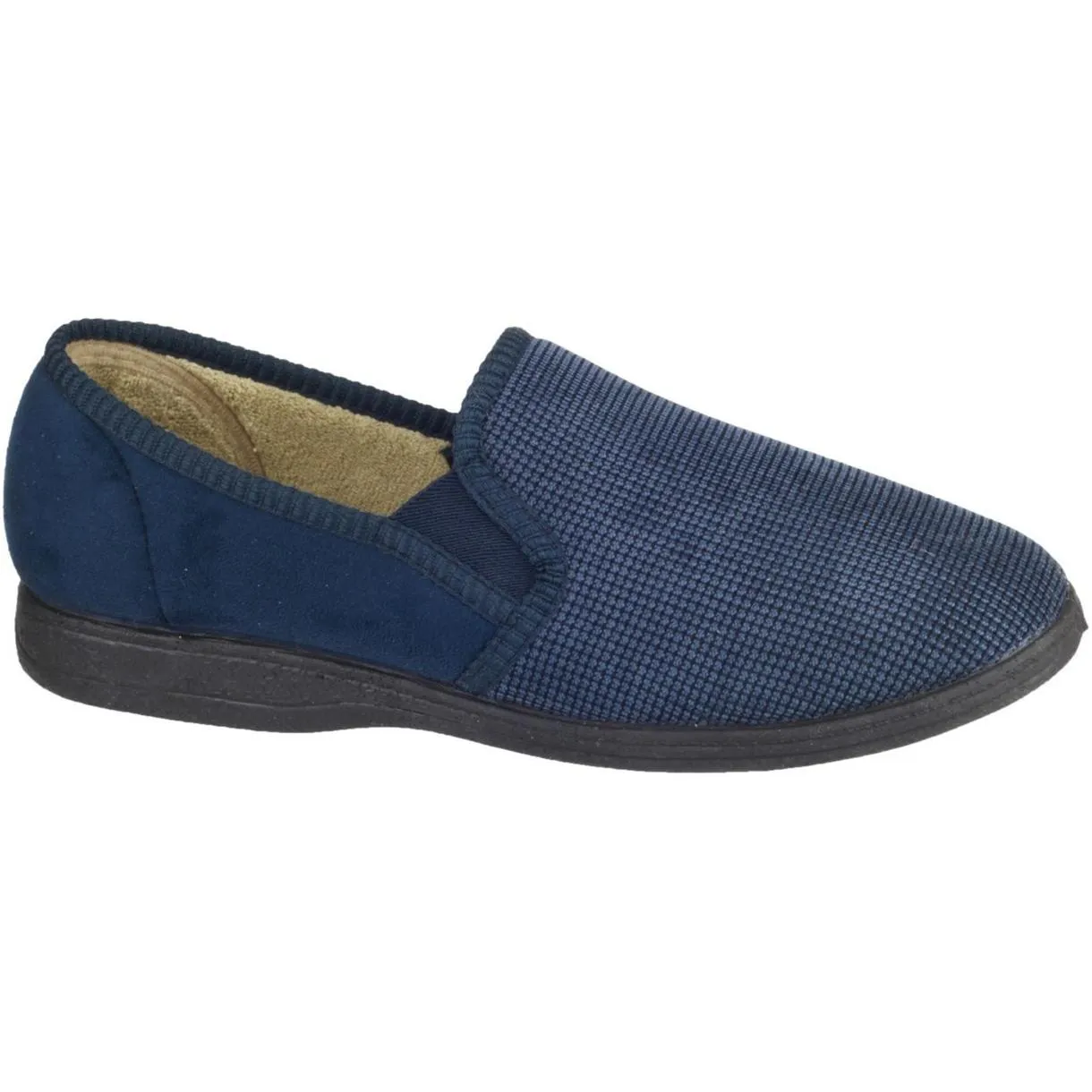 Fleet & Foster Tim Twin Gusset Slipper