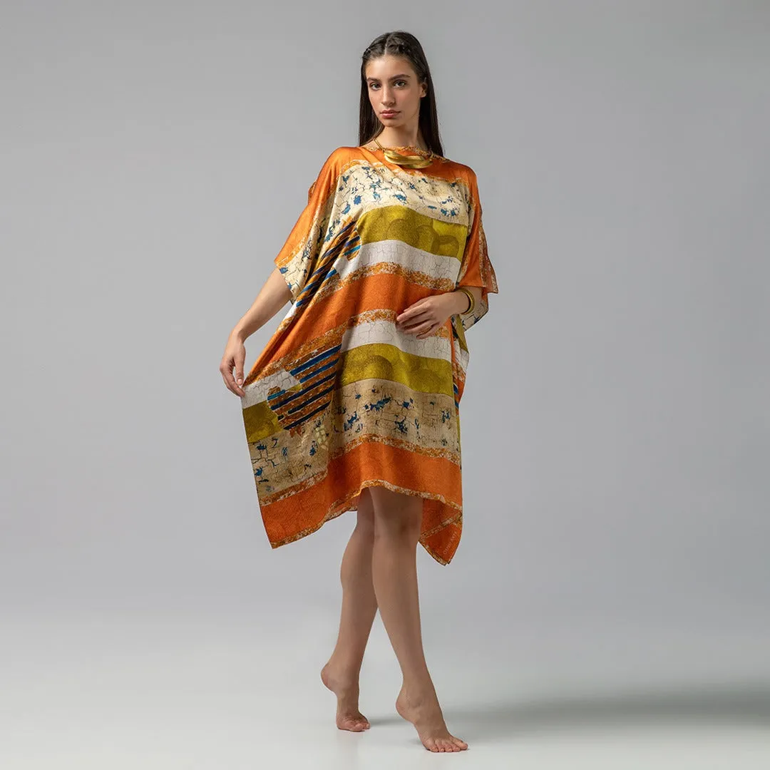 HORSES - ORGANIC SILK KAFTAN