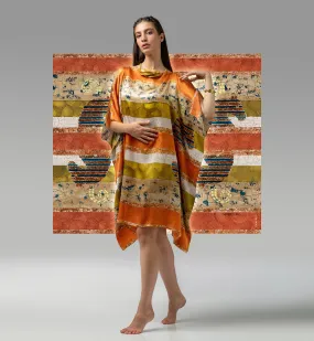 HORSES - ORGANIC SILK KAFTAN
