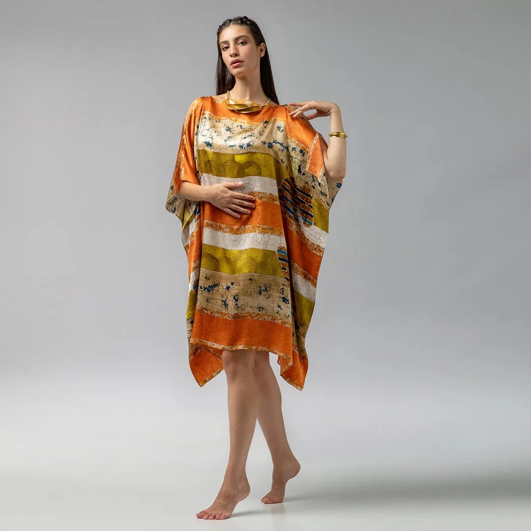HORSES - ORGANIC SILK KAFTAN
