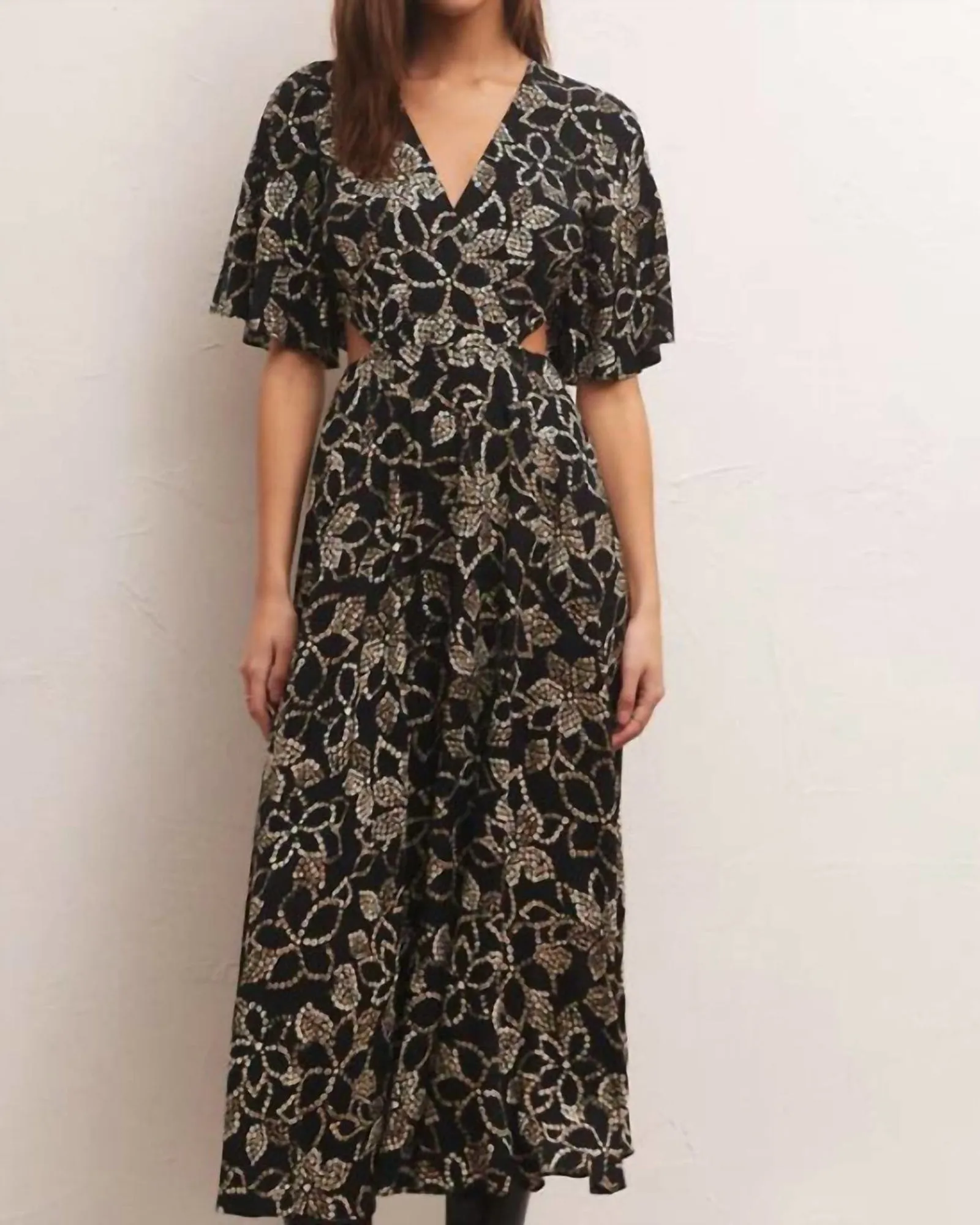 Iris Batik Midi Dress In Floral | Floral