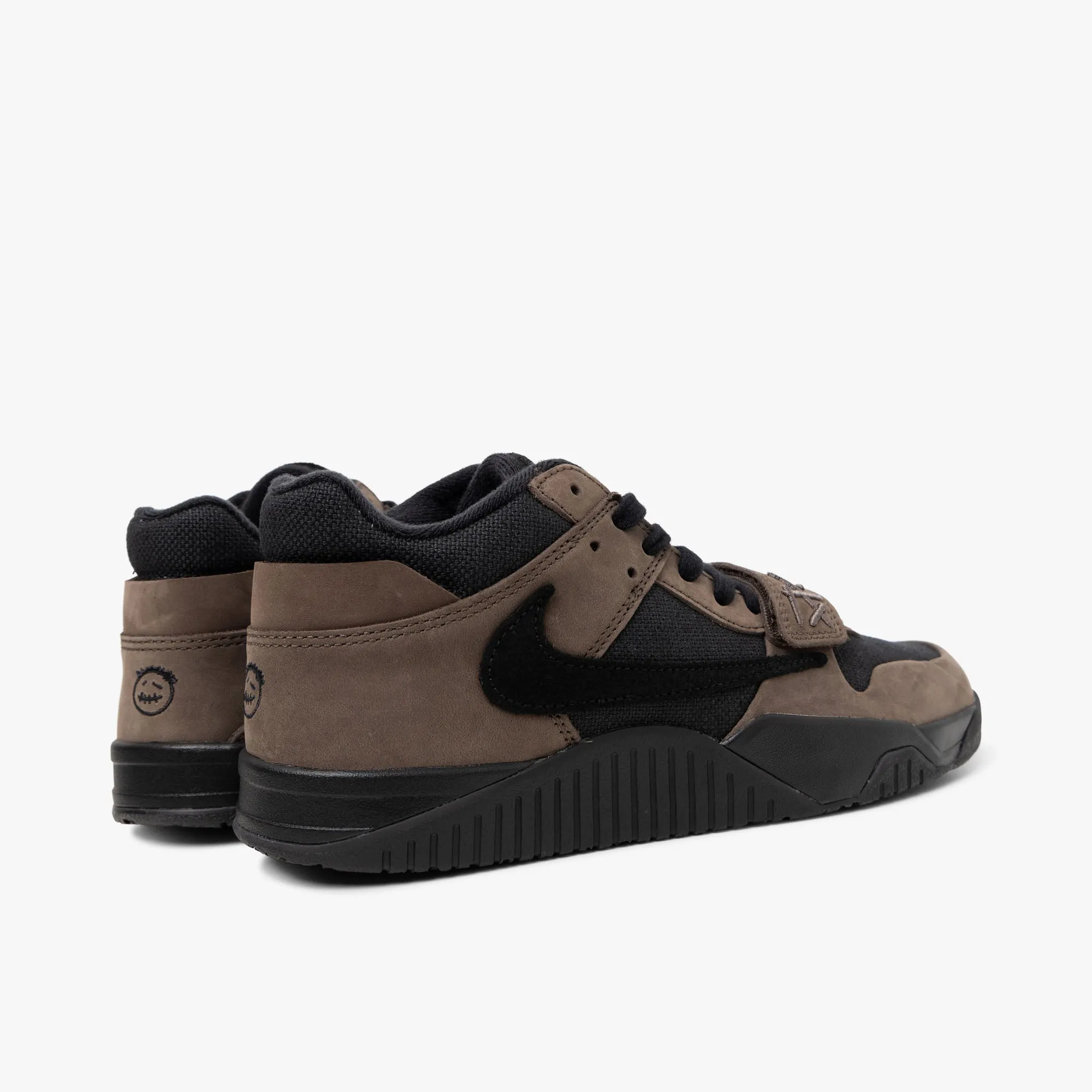 Jordan x Travis Scott CJ1 T-Rexx Dark Mocha / Black - Sail