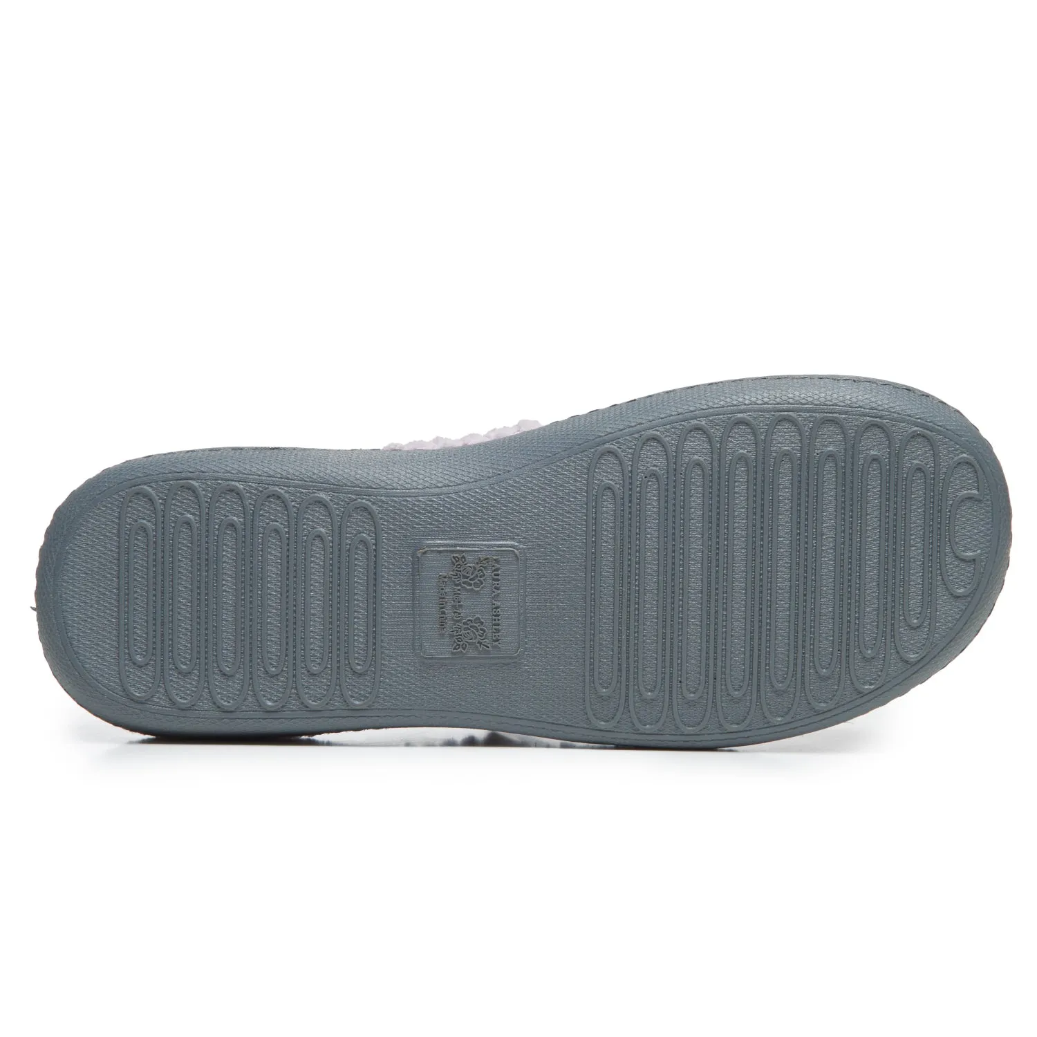 Laura Ashley Ladies Spa Rugged Slippers With Memory Foam Insole