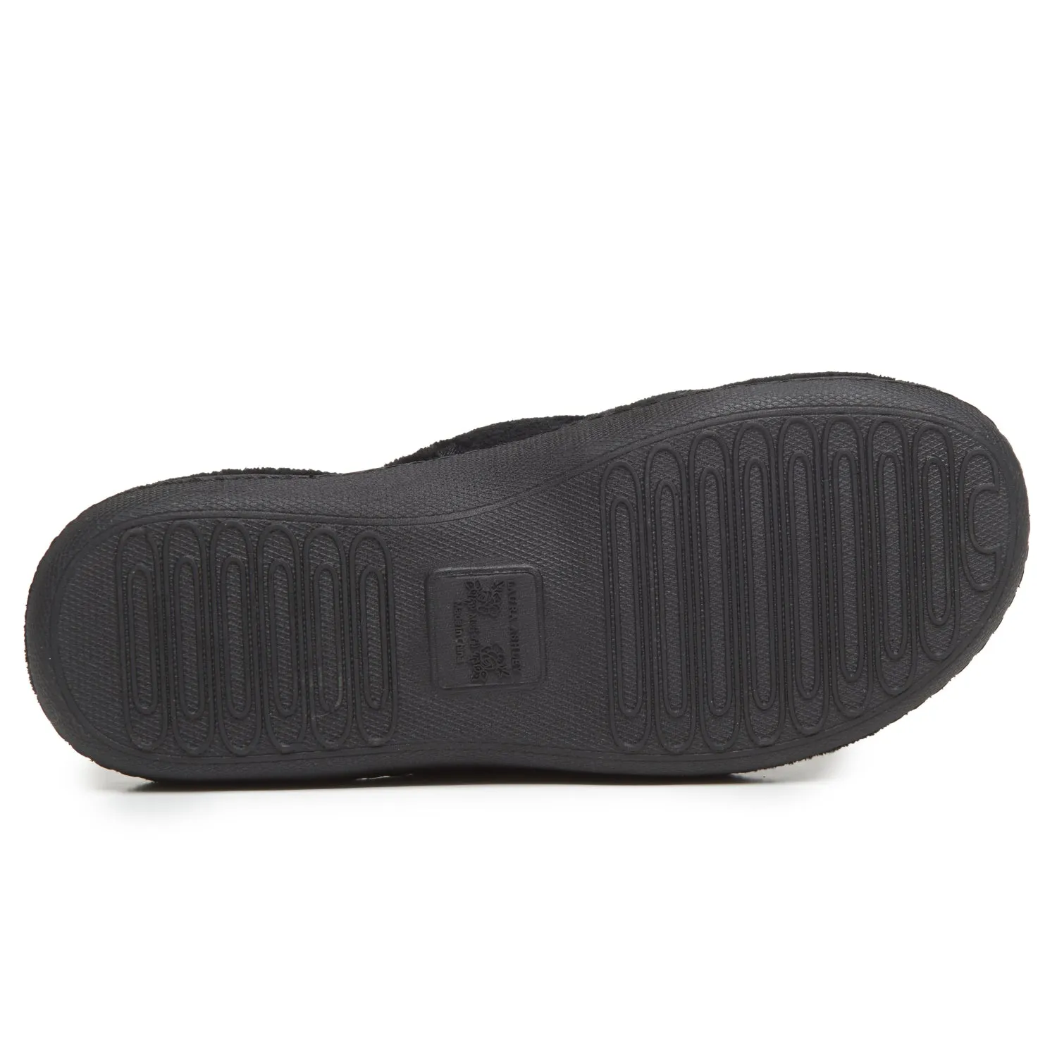 Laura Ashley Women's Micro Terry Scuff Slippers with Embroidered Heart Details | Soft and Warm House Slippers with Cushioned Insole for Ladies