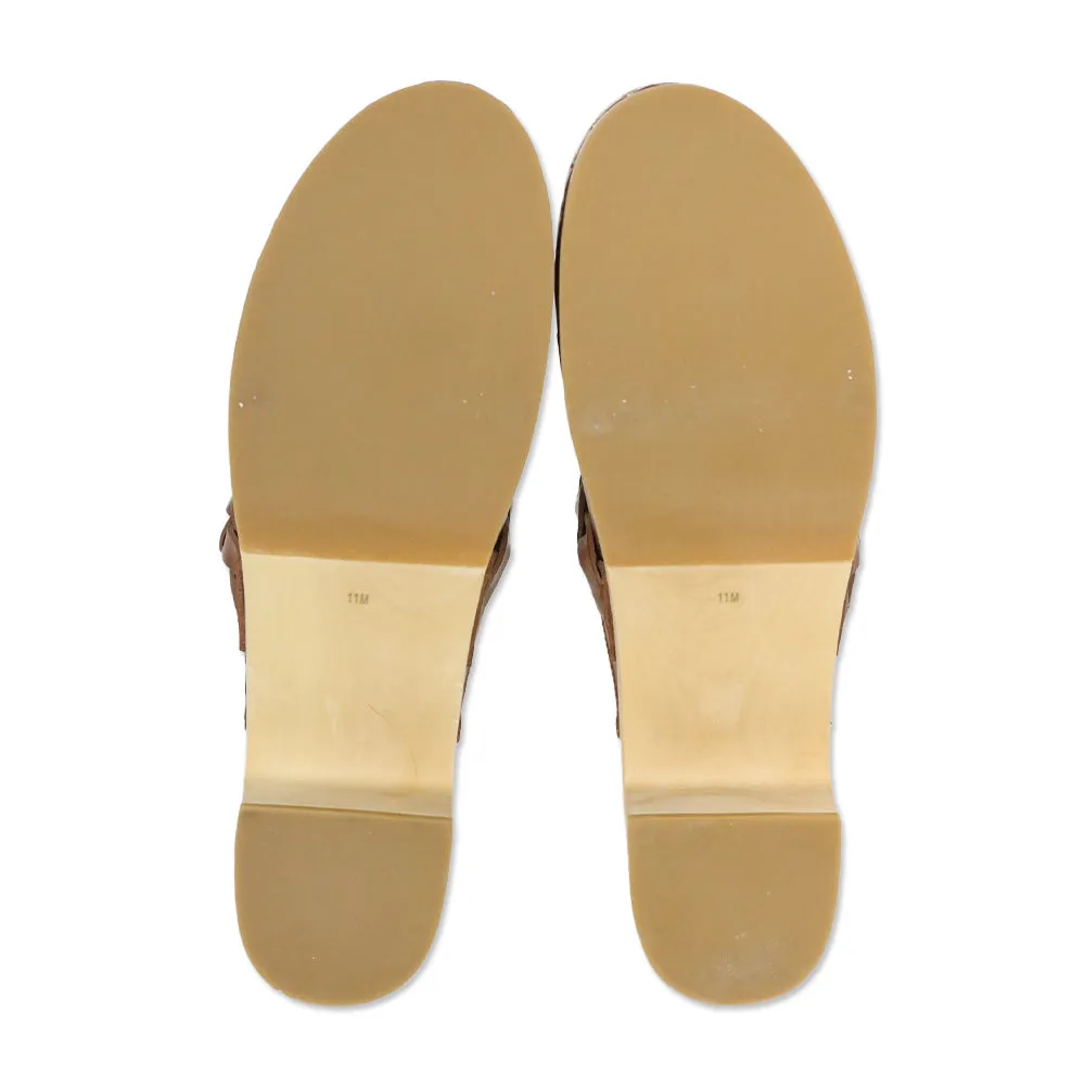 Loeffler Randall Polina Cognac Leather Clogs