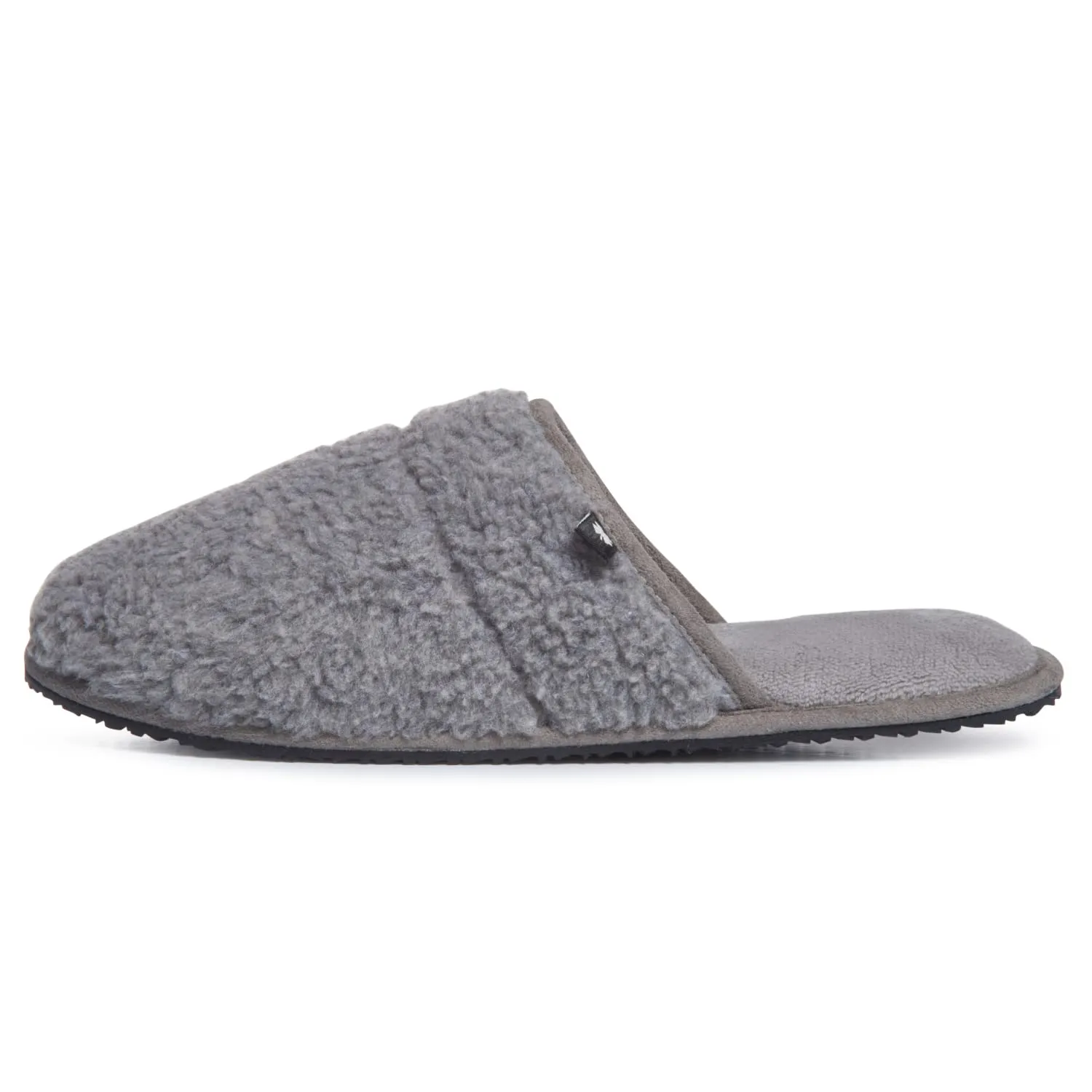 Lucky Brand Mens Sherpa Memory Foam Scuff Slippers, Slip On House Bedroom Slipper, Warm Indoor Slide