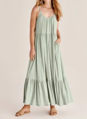 Monte Sereno Sleevless Midi Dress in Sea Sage