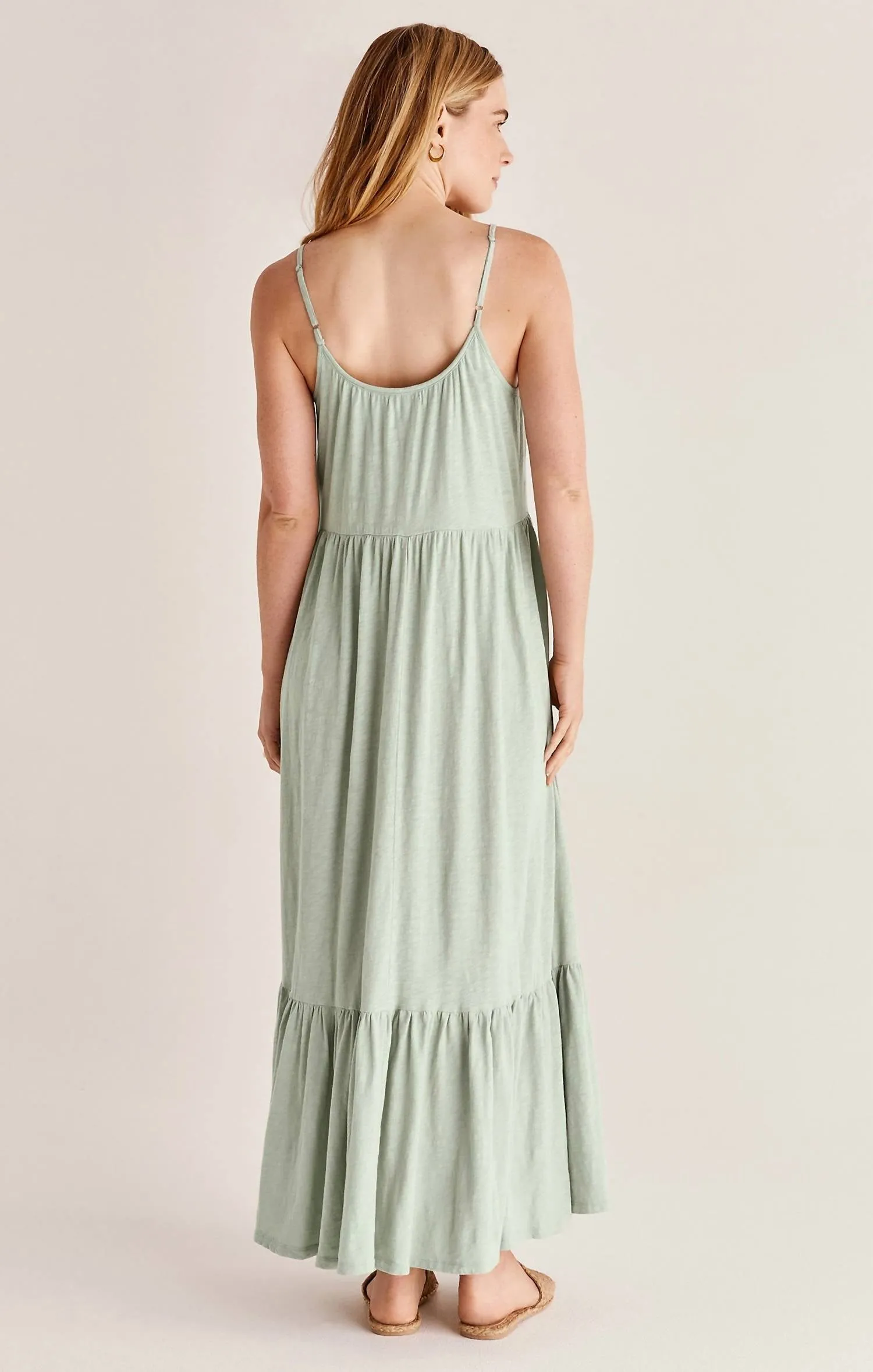 Monte Sereno Sleevless Midi Dress in Sea Sage