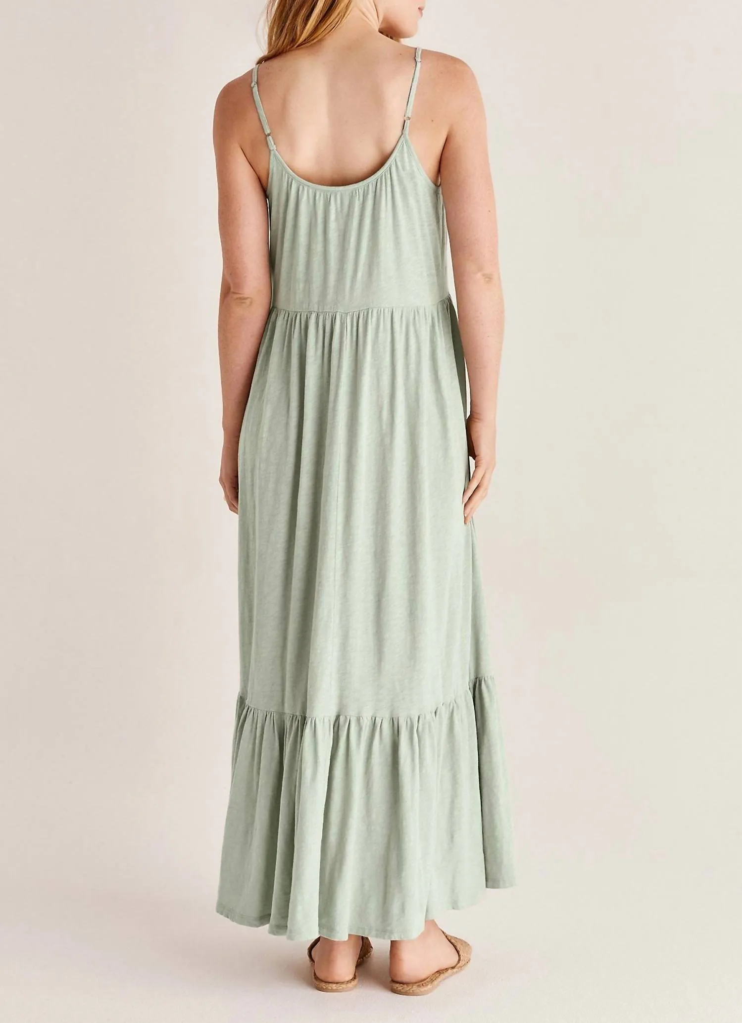 Monte Sereno Sleevless Midi Dress in Sea Sage