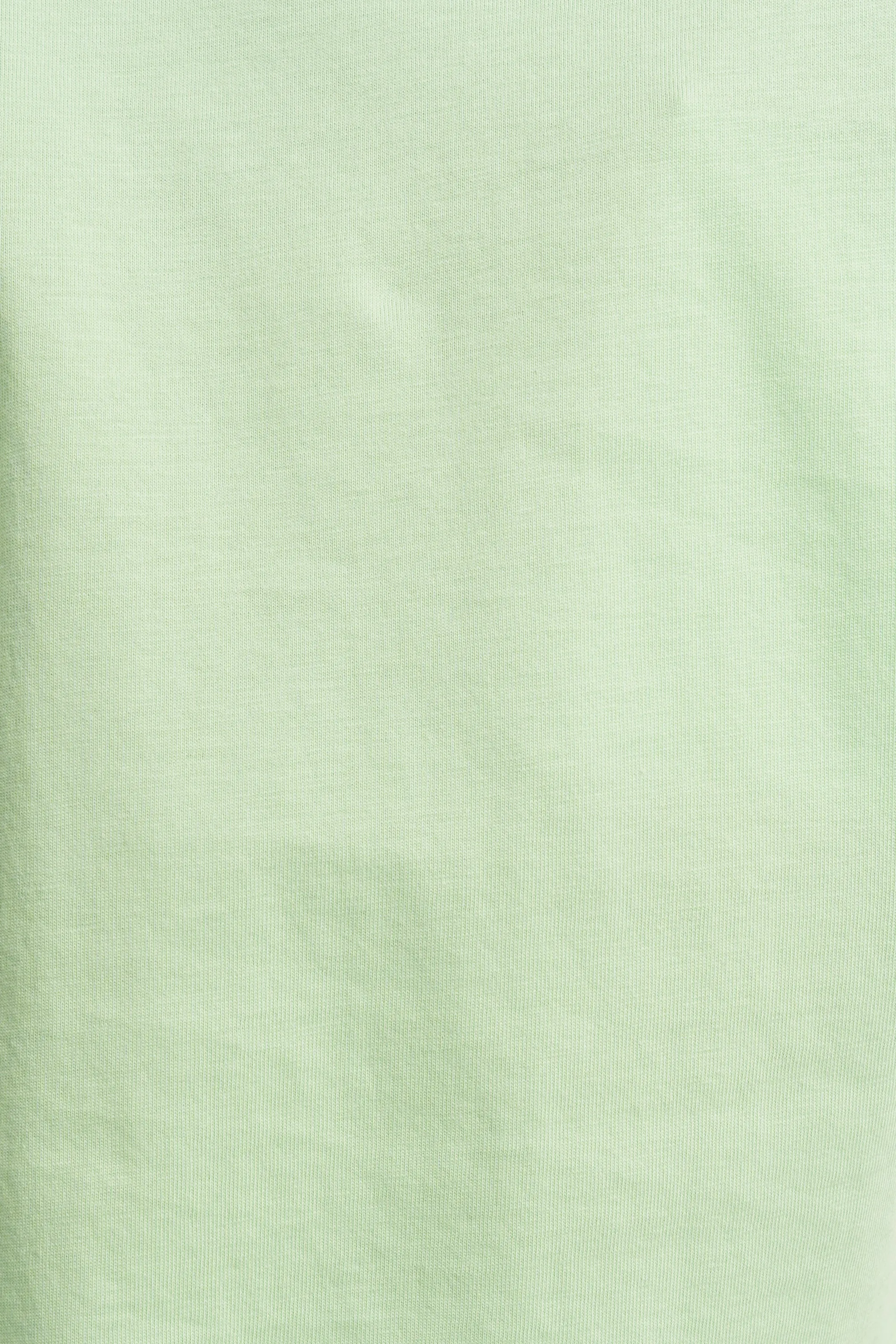 Myessential Ss O-Neck Tee - Pistachio Green