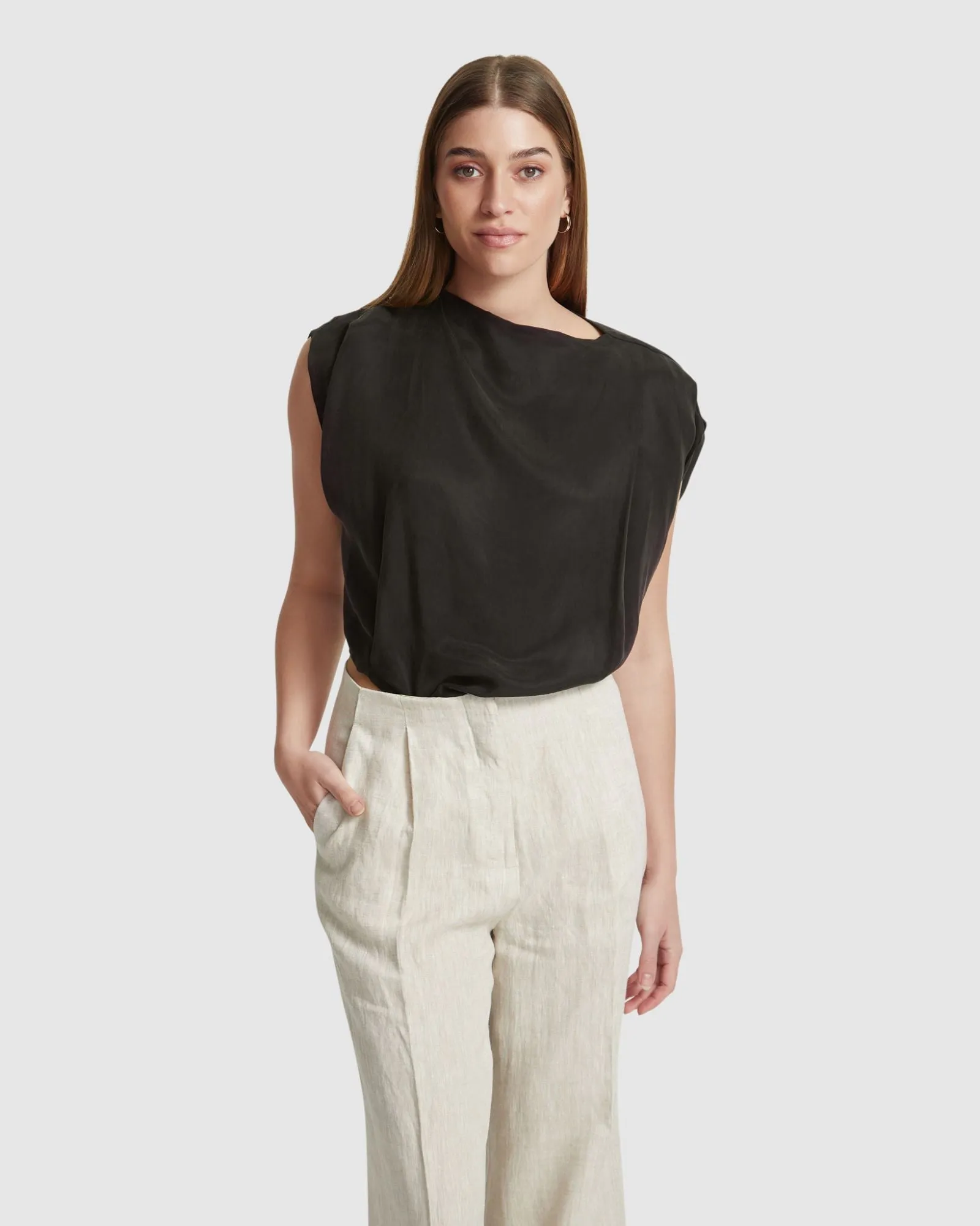 Noelle Grecian Top