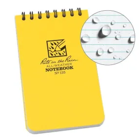 Rite in the Rain Top Spiral Notebook 3" x 5"