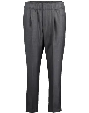 Sharkskin Pull-On Tux Pant