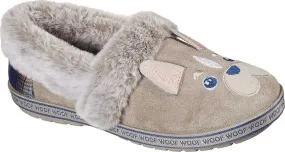Skechers Womens Bobs Too Cozy Dog Slippers - Taupe