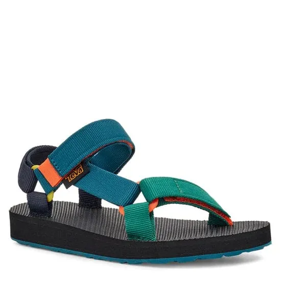 Teva Kids Original Universal Sandals- Blue Coral Multi