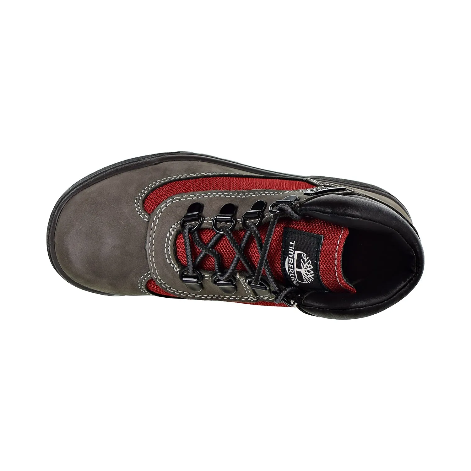 Timberland Field Boot Little Kids' Shoes Grey/Red