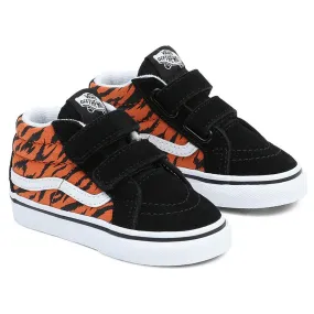 Vans SK8-Mid- Reissue V TIger - Orange/Black/White - Toddler