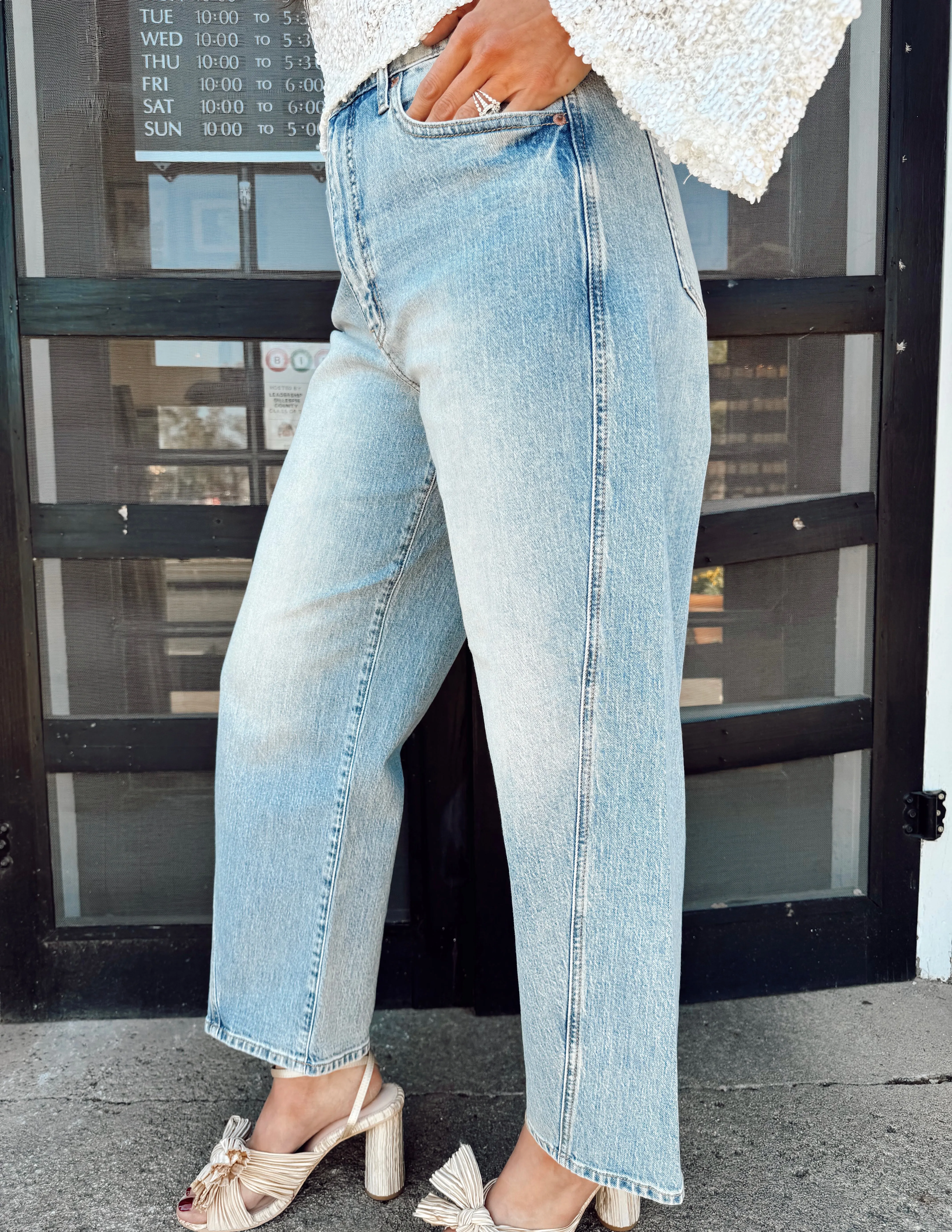 Westward Barrel Leg Jeans