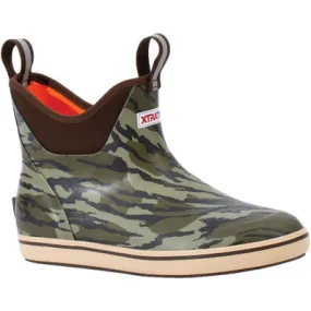 XtraTuf Men's 6in Mossy Oak Bottomland Ankle Deck Boot(XMAB-MOB)