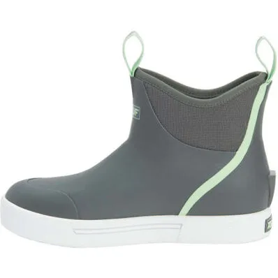 XtraTuf Women's Wheelhouse 6in Ankle Deck Boot-Grey(XWW-700)