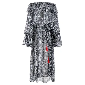 Zebra Maxi Dress